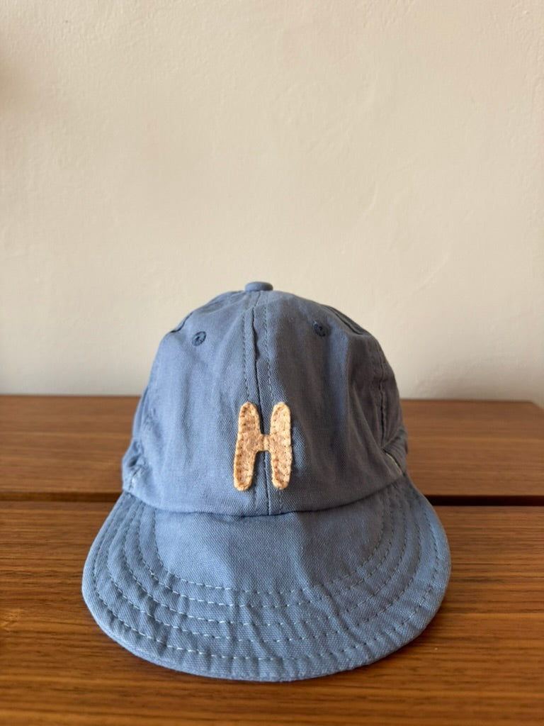 Blue Baby Baseball Hat with Custom Letter