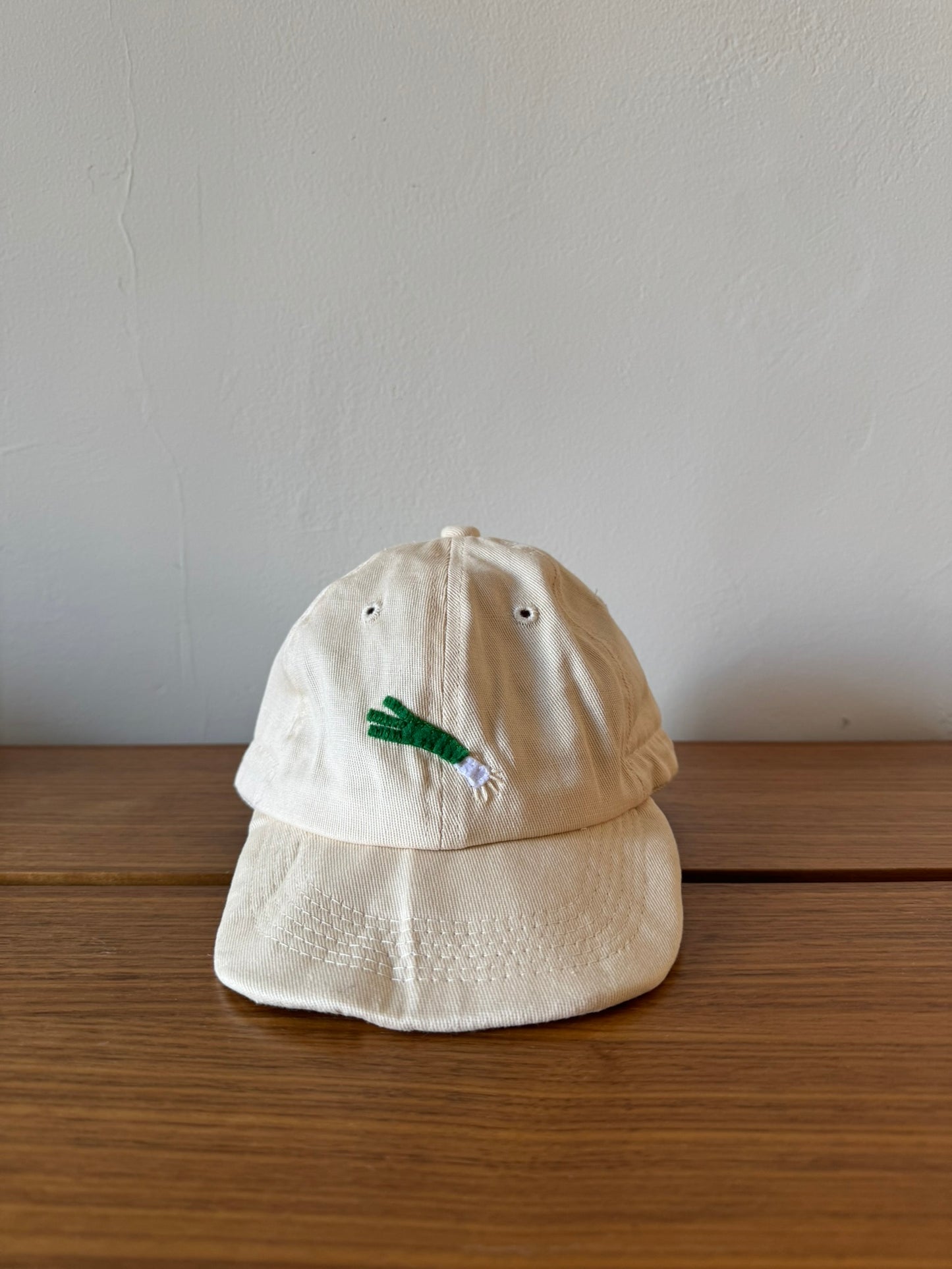 Handmade "Leek" Baseball Hat for Baby