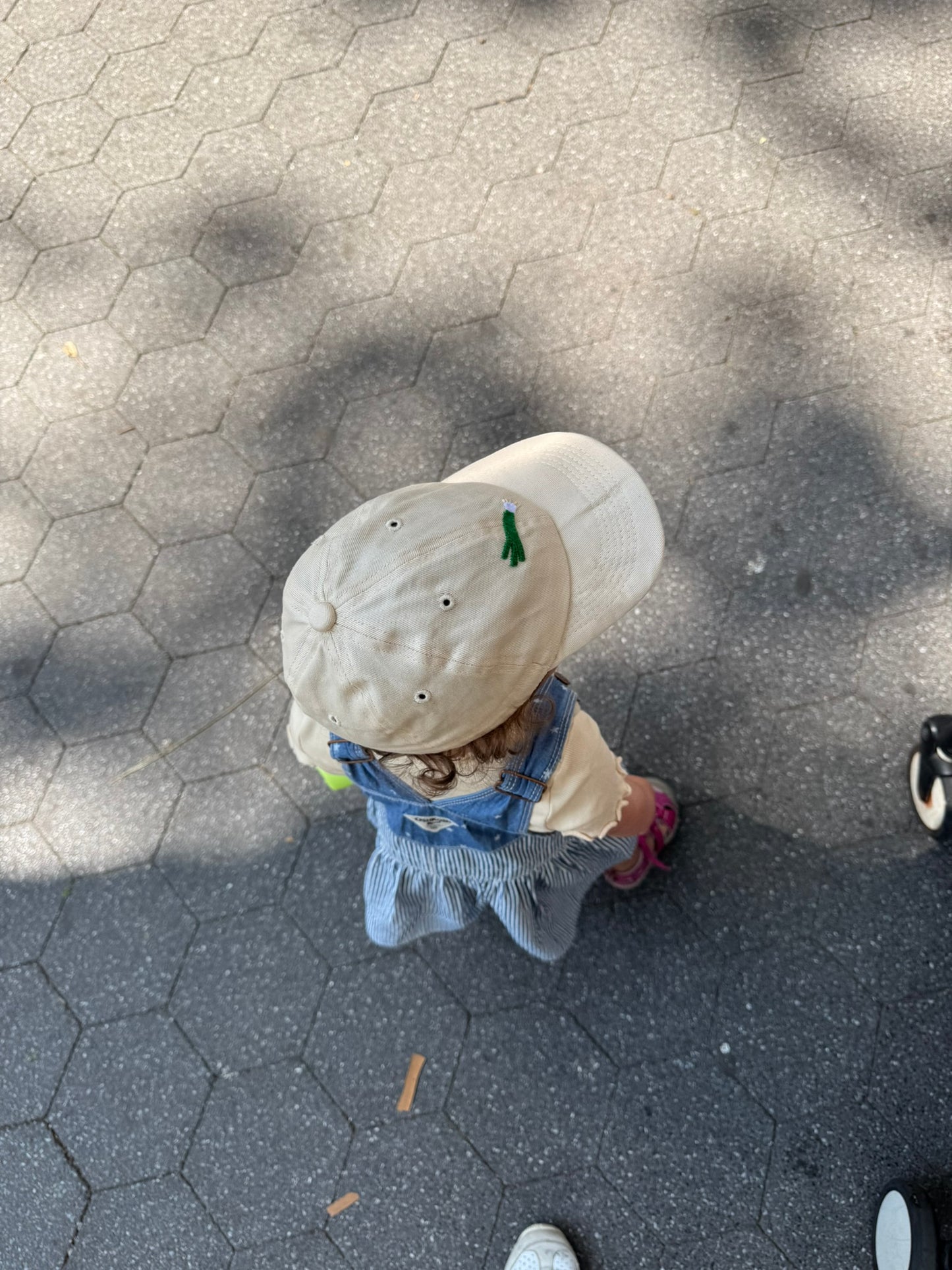 Handmade "Leek" Baseball Hat for Baby