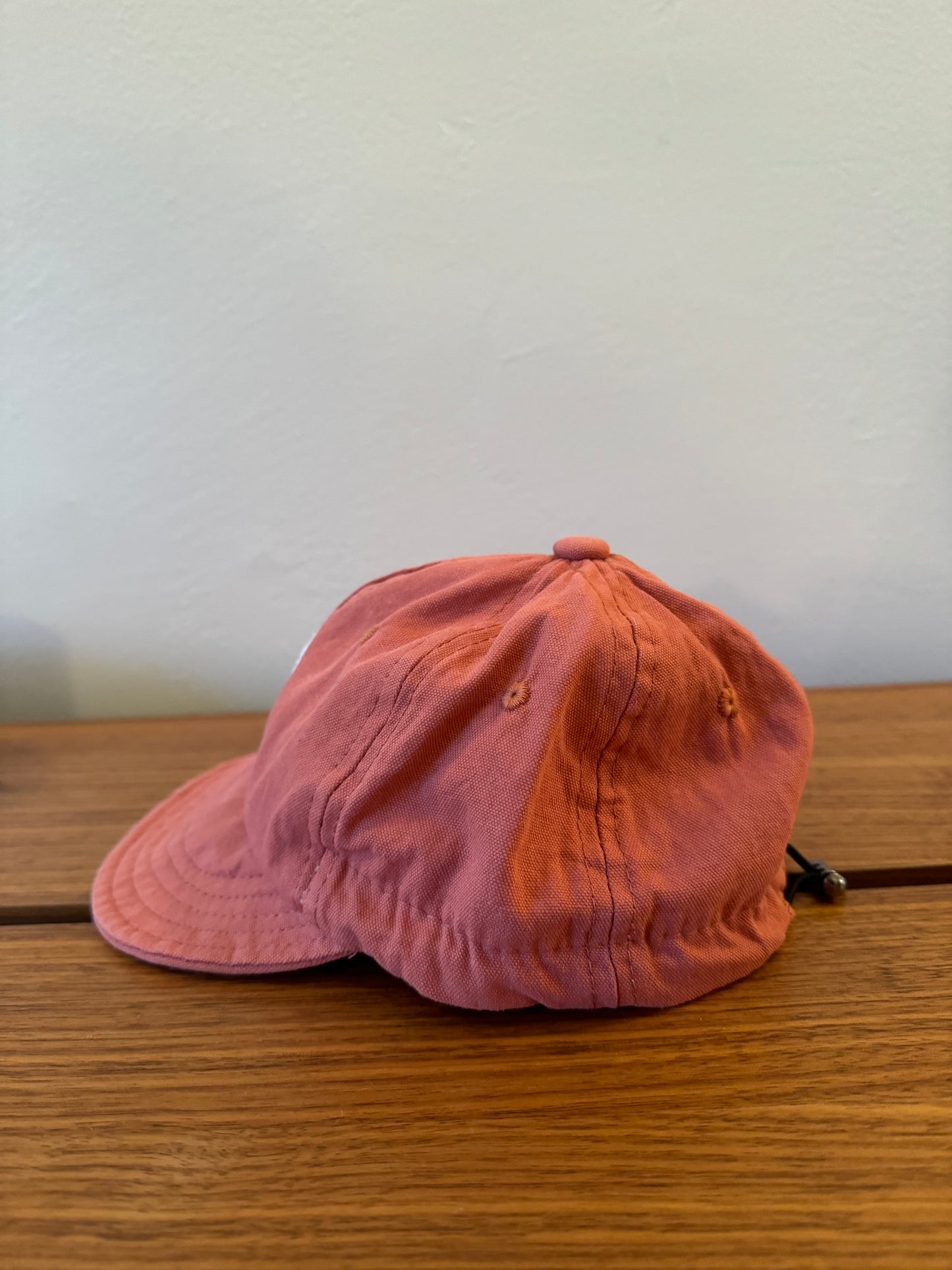 Red Baby Baseball Hat with Custom Letter