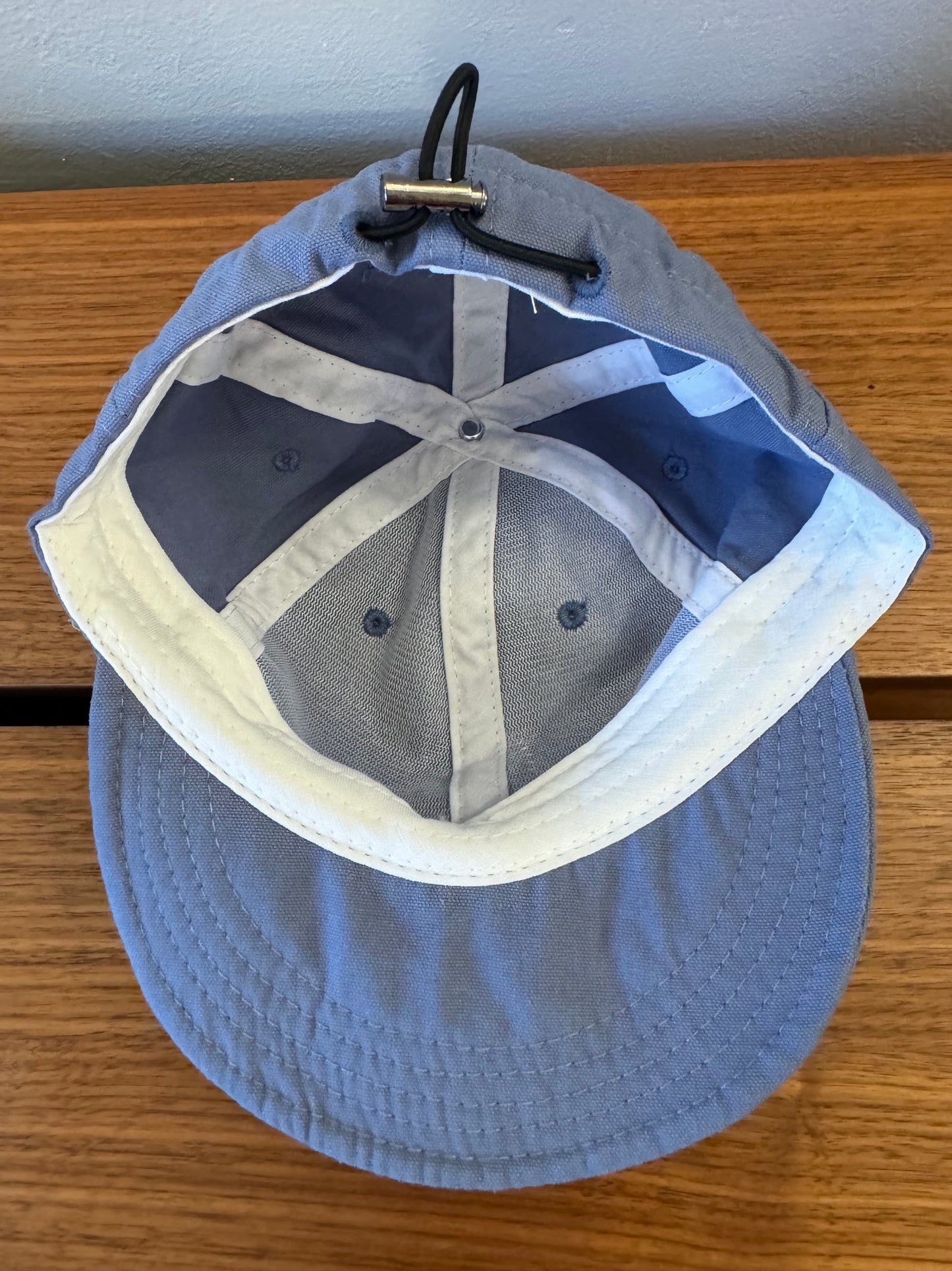 Blue Baby Baseball Hat with Custom Letter