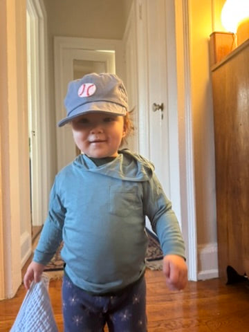 Fully Custom Baby Baseball Hat with Adjustable Strap