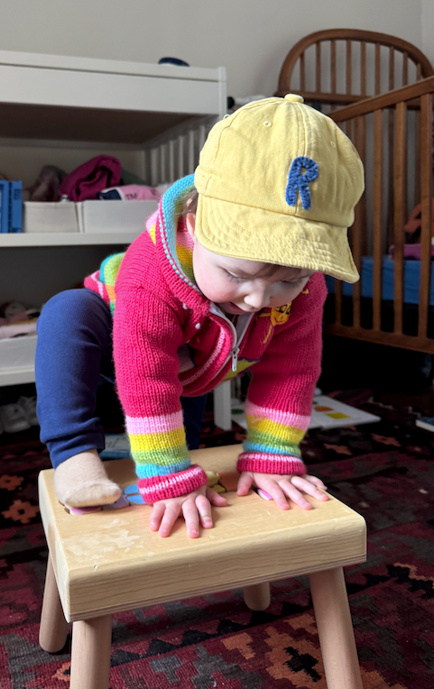 Yellow Baby Baseball Hat with Custom Letter