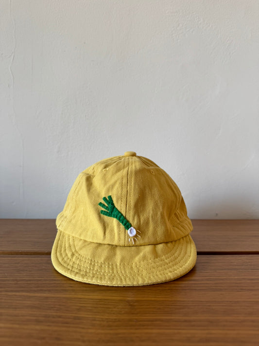 Handmade "Leek" Baseball Hat for Baby