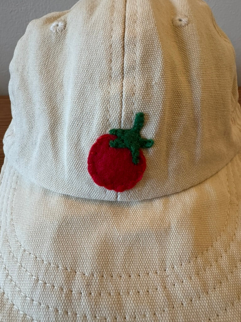 Handmade "Tomato" Baseball Hat for Baby